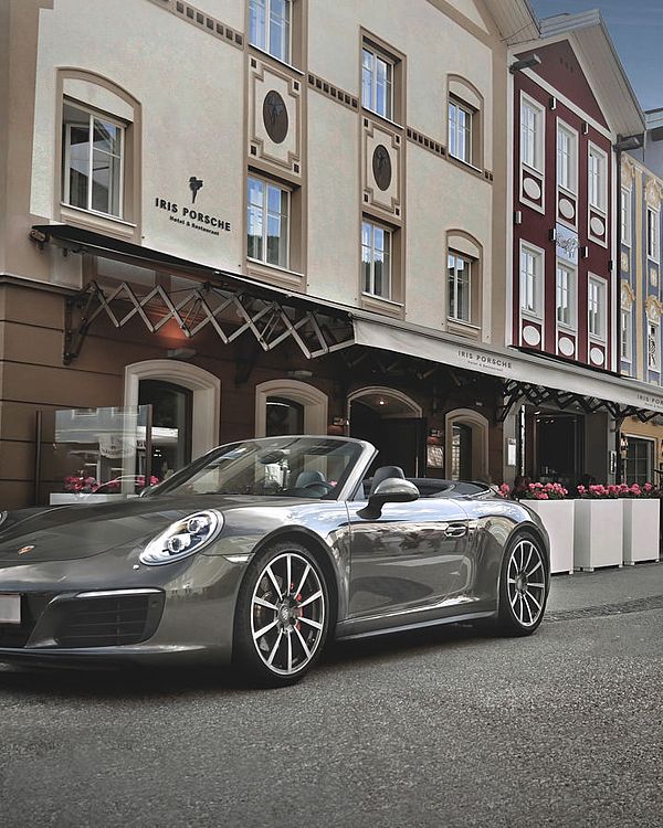 Hotel Iris Porsche Außenansicht
